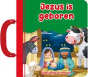 Omslag van Jezus is geboren met handvat