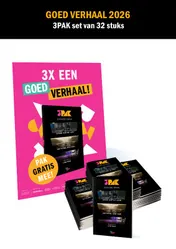Omslag van 3PAK set van 32 ex. Boekhandel Goed Verhaal 2026