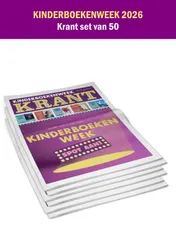 Omslag van Kinderboekenweekkrant set van 50 ex. Kinderboekenweek 2026