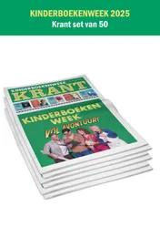 Omslag van Kinderboekenweekkrant set van 50 ex. Kinderboekenweek 2025