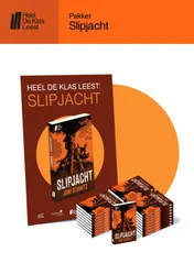 Omslag van Schoolpakket Heel De Klas Leest 2026 - Slipjacht (klas 1-2 VO en VMBO)
