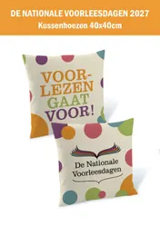 Omslag van Kussenhoezen De Nationale Voorleesdagen 2027
