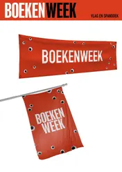 Omslag van Vlag en Spandoek (herbruikbaar) Boekenweek 2027