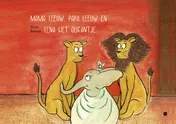 Omslag van Mama leeuw, Papa leeuw en Lena het olifantje