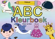 Omslag van ABC kleurboek