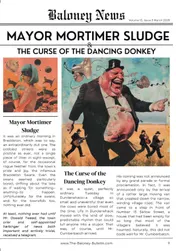 Omslag van Mayor Mortimer Sludge and The Curse of the Dancing Donkey