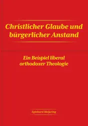 Omslag van Christlicher Glaube und bürgerlicher Anstand