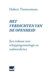 Omslag van Het verdichten van de openheid