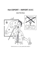 Omslag van Het EXPORT - IMPORT ABC