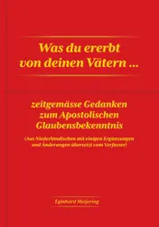 Omslag van Was du ererbt von deinen Vätern...