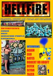 Omslag van Hellfire Graffiti Megazine
