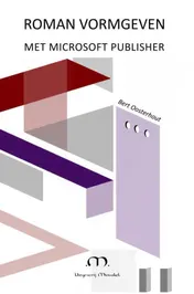 Omslag van Roman vormgeven met Microsoft Publisher