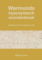 Omslag van Warmonds toponymisch woordenboek (4e druk)