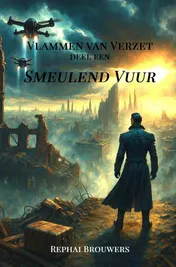Omslag van Vlammen van Verzet, deel 1
