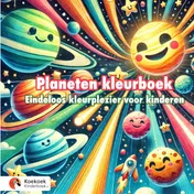 Omslag van Planeten kleurboek voor kinderen