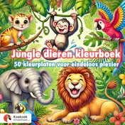 Omslag van Jungle dieren kleurboek