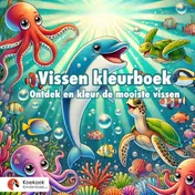 Omslag van Vissen kleurboek voor kinderen