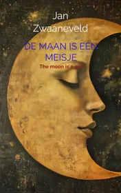 Omslag van De maan is een meisje
