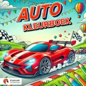 Omslag van Het grote auto kleurboek