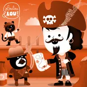 Omslag van Kapitein Klok: Loulou & Lou worden matrozen