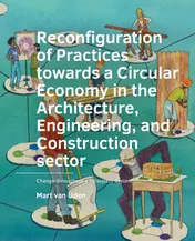 Omslag van Reconfiguration of Practices towards a Circular Economy in the Architecture, Engineering, and Construction sector