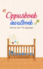 Omslag van Oppasboek Invulboek