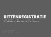 Omslag van Rittenregistratie
