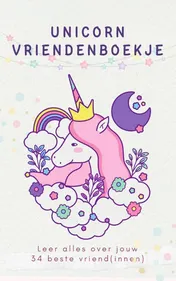 Omslag van Unicorn Vriendenboekje Meisje