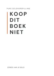 Omslag van Koop dit boek niet