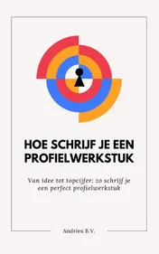 Omslag van Hoe schrijf je een profielwerkstuk