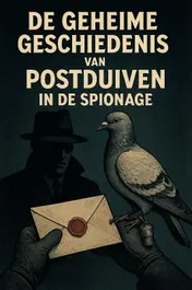 Omslag van De geheime geschiedenis van postduiven in de spionage