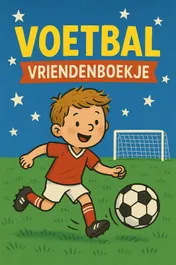 Omslag van Voetbal vriendenboekje