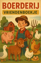 Omslag van Boerderij Vriendenboekje