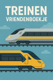 Omslag van Treinen Vriendenboekje
