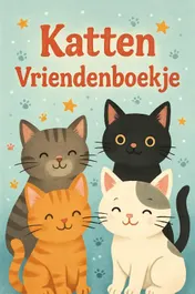Omslag van Katten Vriendenboekje