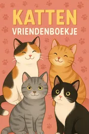 Omslag van Katten Vriendenboekje