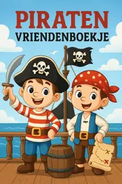 Omslag van Piraten Vriendenboekje