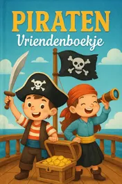 Omslag van Piraten Vriendenboekje
