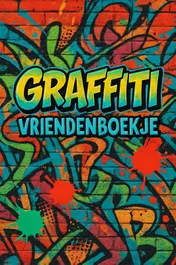 Omslag van Graffiti Vriendenboekje