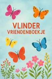 Omslag van Vlinder Vriendenboekje