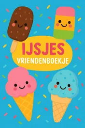 Omslag van IJsjes Vriendenboekje