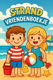 Omslag van Strand Vriendenboekje