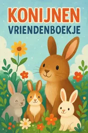Omslag van Konijnen Vriendenboekje