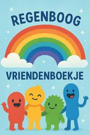 Omslag van Regenboog Vriendenboekje
