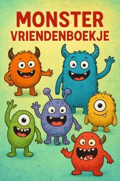 Omslag van Monster Vriendenboekje