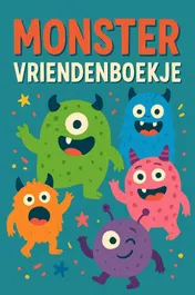 Omslag van Monster Vriendenboekje