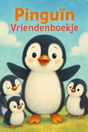 Omslag van Pinguïn Vriendenboekje