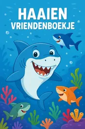 Omslag van Haaien Vriendenboekje