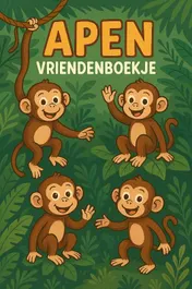 Omslag van Apen Vriendenboekje