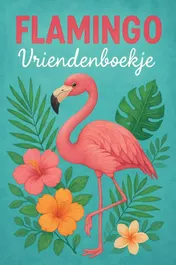 Omslag van Flamingo Vriendenboekje